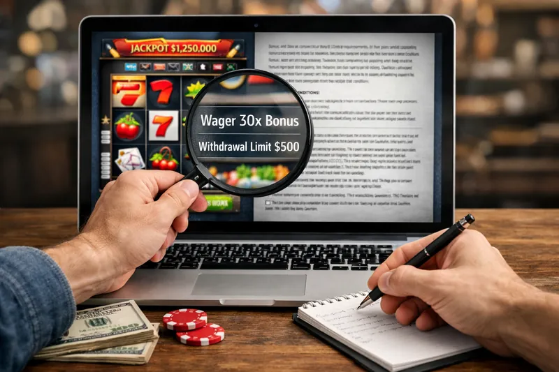 Điều khoản bonus casino và rút tiền