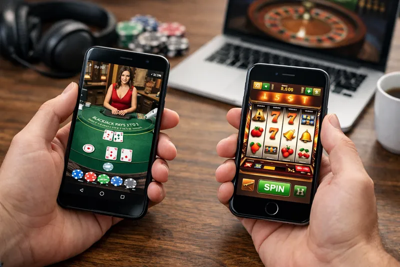 Casino online trên điện thoại Android và iPhone