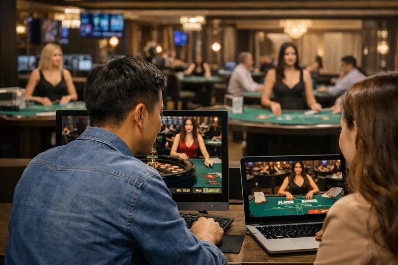 Cách tham gia bàn live casino an toàn