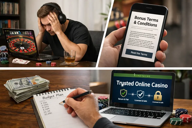 Sai lầm người mới chơi casino online