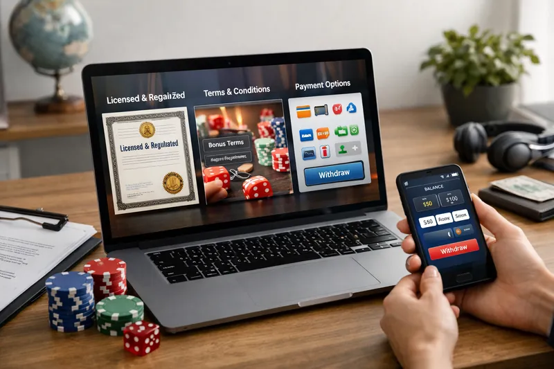 Tiêu chí casino online cho người mới