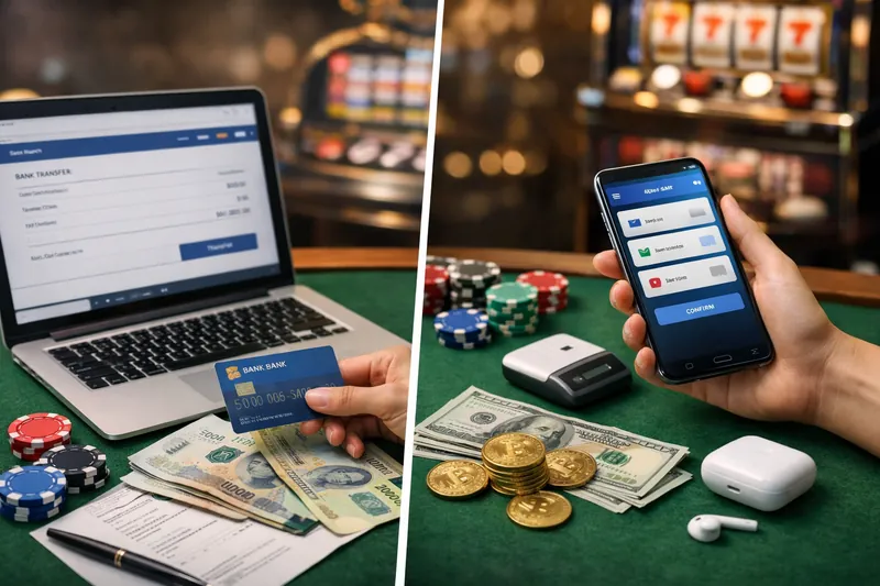 Phương thức nạp rút tiền casino Việt Nam
